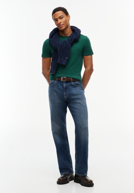 SLIM TEE 2 PACK - T-shirt básica - dark blue / velvet green