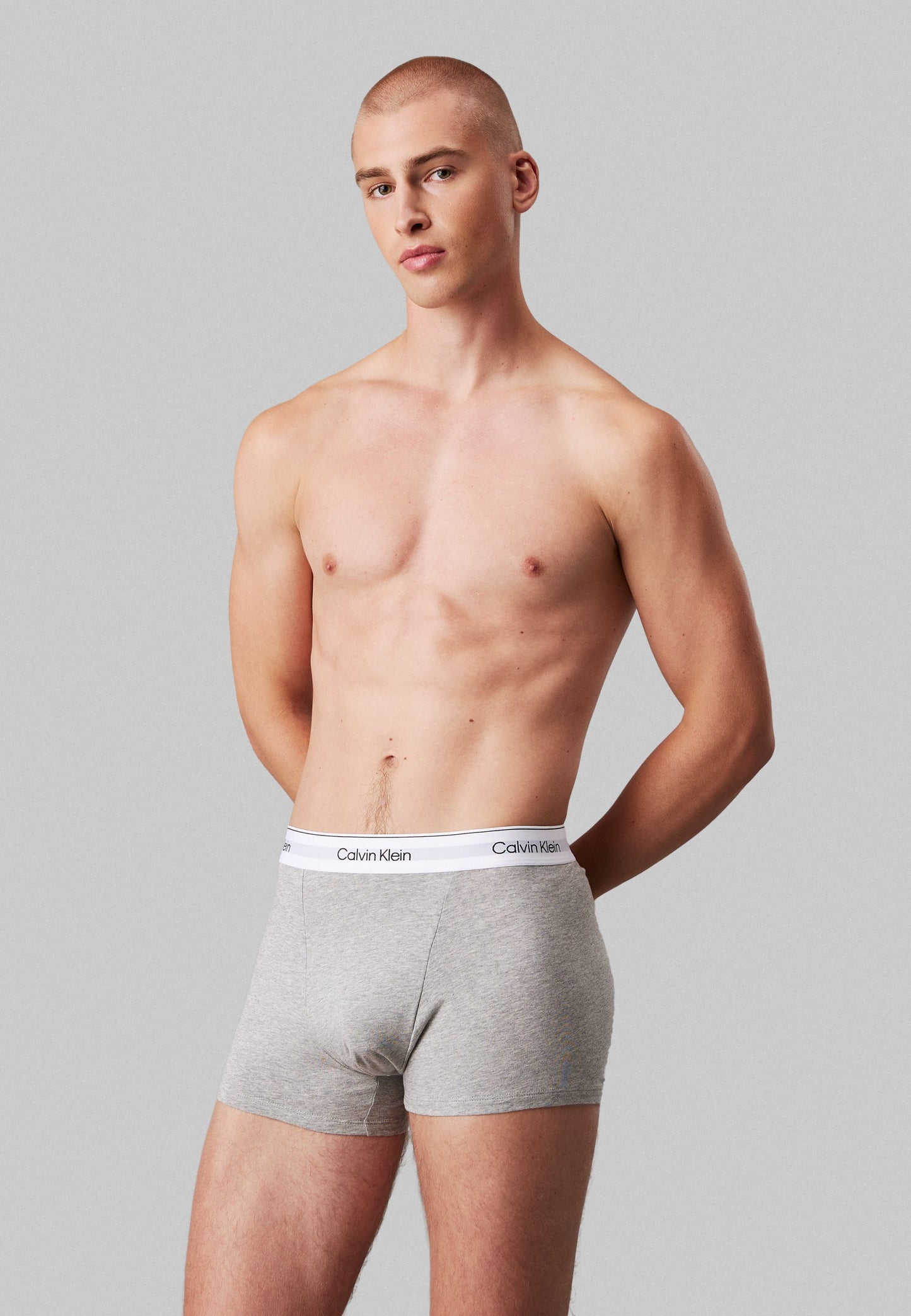 3 PACK - Cuecas boxer - black/white/grey heather