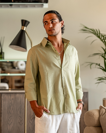 Cape Town — 100% Linen Shirt