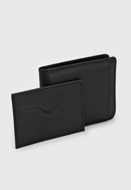 Black Leather Wallet