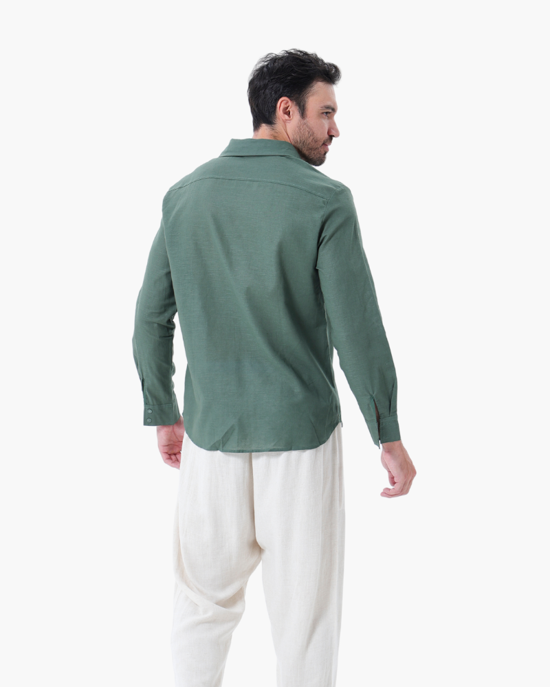 Old Money Linen Set (Long Sleeve)