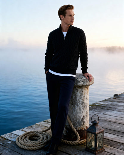 Verbier Cotton Half-Zip