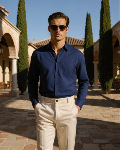 Cape Town — 100% Linen Shirt